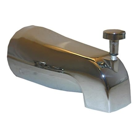 Larsen Supply Co Larsen Supply 08-1013 Bathtub Diverted Spout; Chrome - 0.63 in. 658623